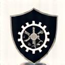 A cogwheel and a shield graphic, symbolizing robust encryption and data protection.